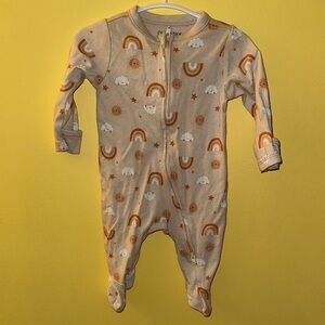 Old Navy Kids One Piece - Beige with Orange Accents